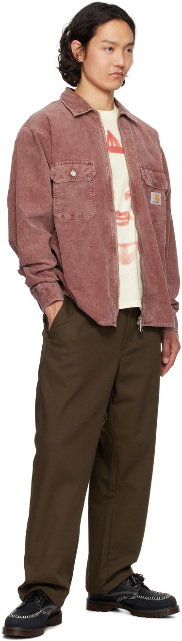 Košeľa Carhartt WIP Carhartt WIP Reynold Corduroy Overshirt Ružová | I034878, 3