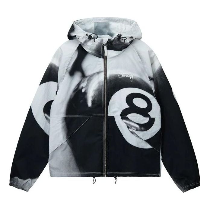 Vetrovka Stüssy Stussy 8 Ball Shell Jacket Čierna | 115702