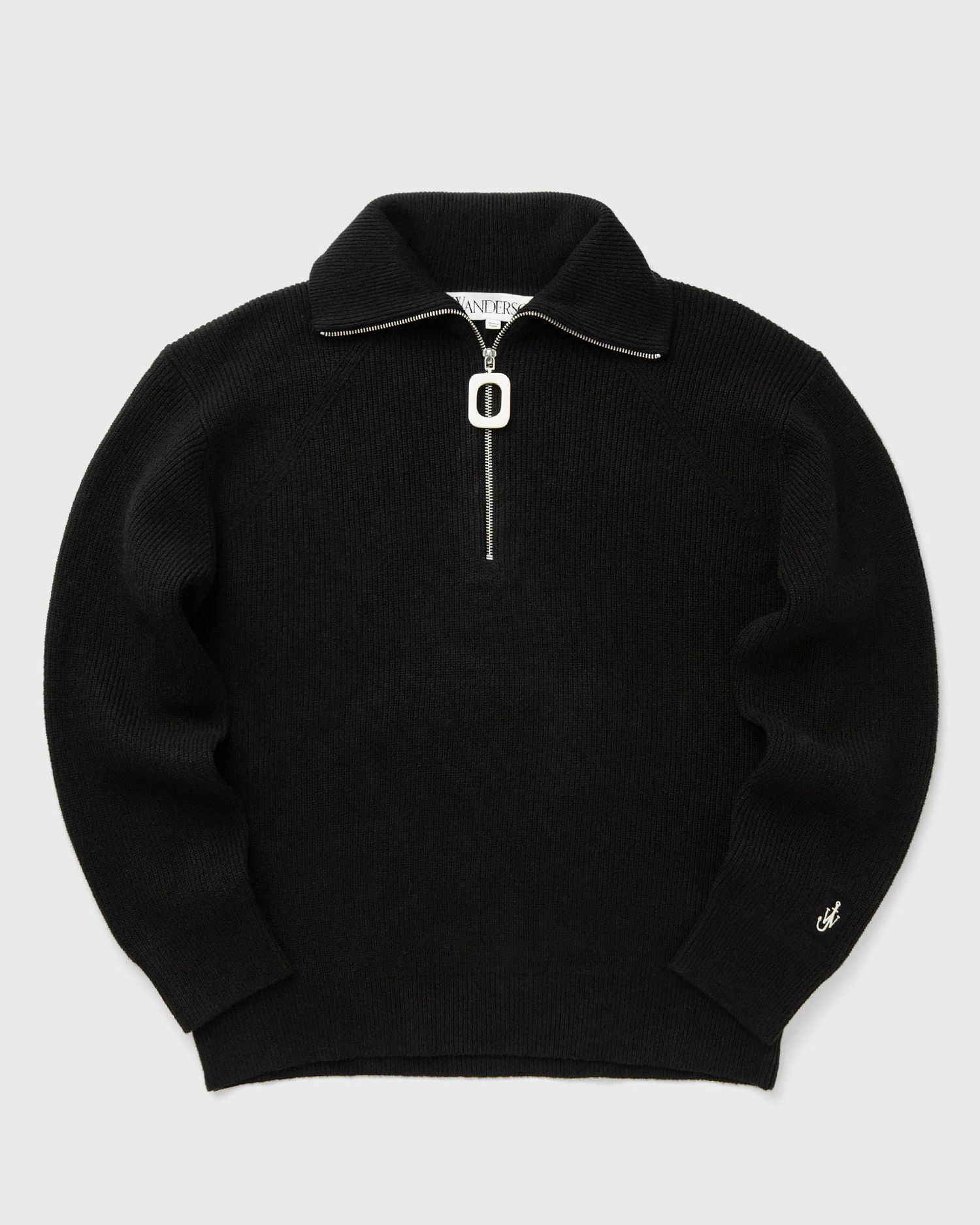 Sveter JW Anderson JW Anderson Half-Zip Jumper Čierna | KW1285-YN0372-999, 0
