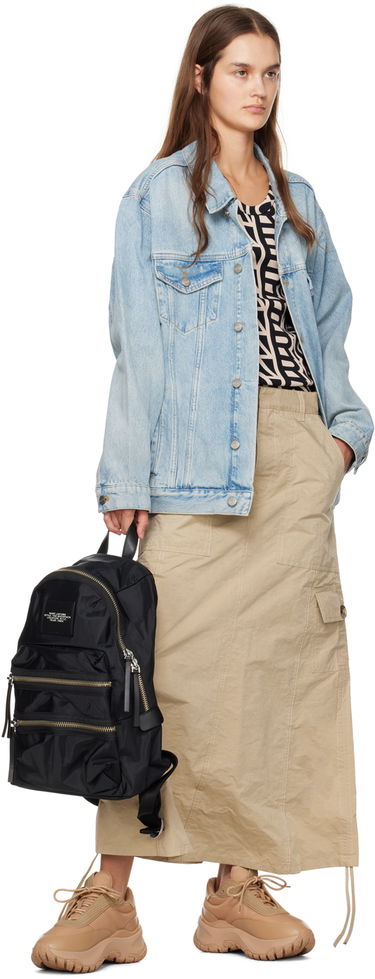 Batoh Marc Jacobs Marc Jacobs 'The Biker' Nylon Backpack Čierna | 2F3HBP028H02, 3