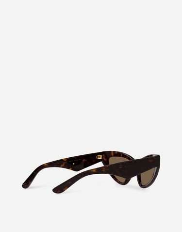 Slnečné okuliare Dolce & Gabbana Crossed Acetate Sunglasses Onesize Hnedá | VG4439VP2739V000, 3