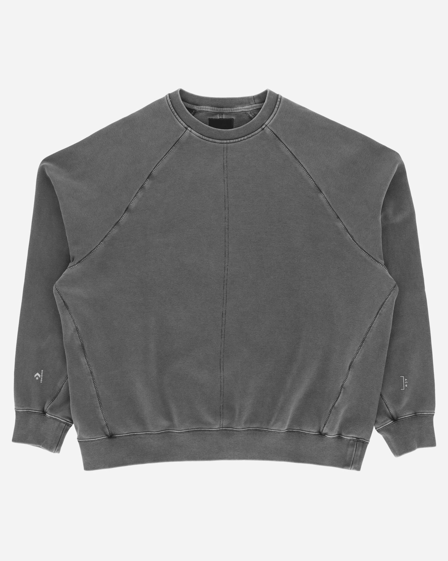 Mikina Converse A-COLD-WALL* x Fleece Crewneck Sweatshirt Šedá | 10026349-A02, 1