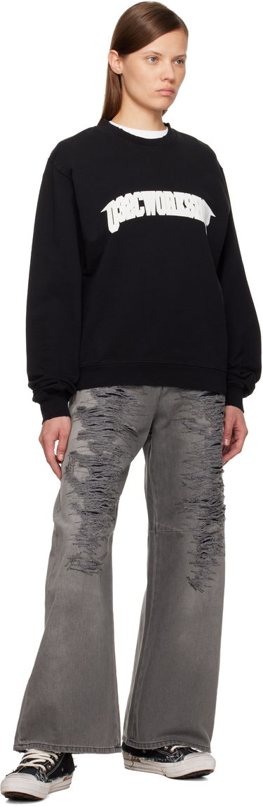 Mikina 032C One Dollar Bill TRBC WORKSHOP Print Crewneck Sweatshirt Čierna | F25-URC-0512-050-W, 3