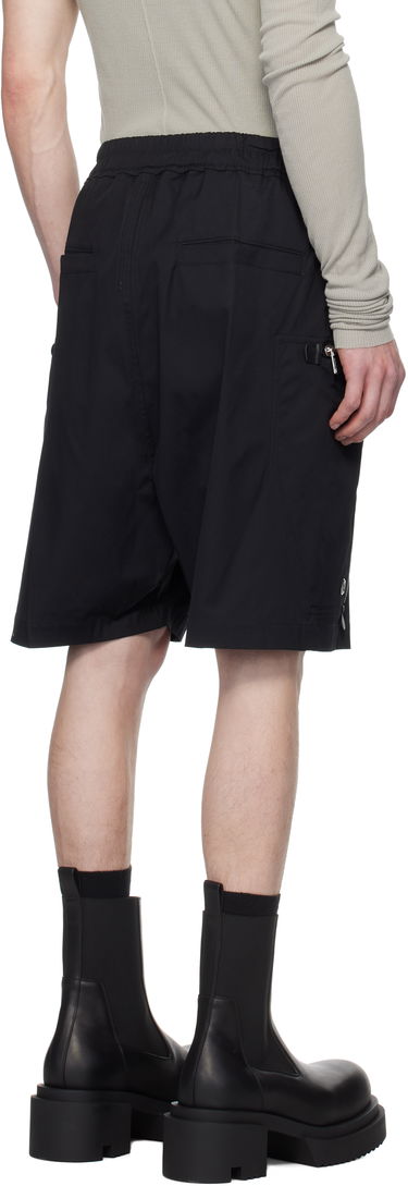 Šortky Rick Owens Rick Owens Hollywood Heavy Bauhaus Bela Shorts Čierna | RU01E5392 TE, 2