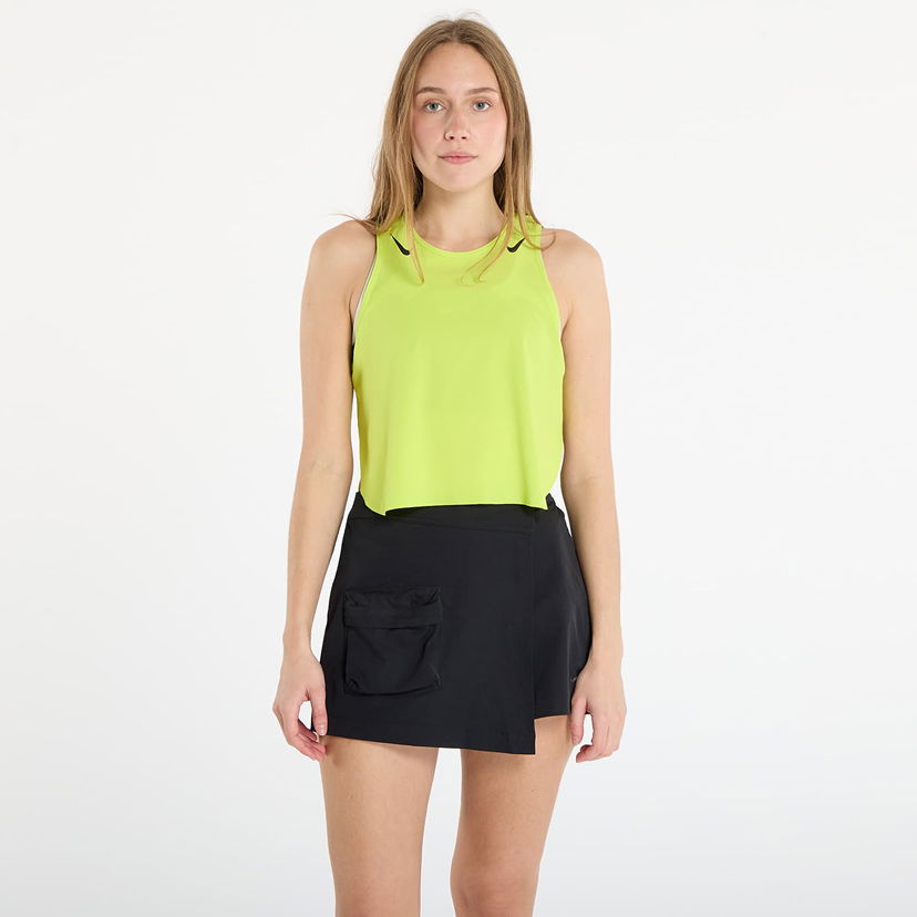 Crop Top Nike AeroSwift Dri-FIT ADV Cropped Running Tank Top Zelené | FN2713-389
