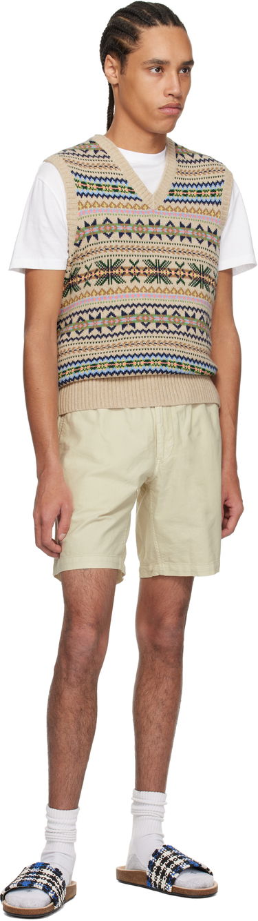 Sveter Polo by Ralph Lauren Polo Ralph Lauren Fair Isle Cotton-Cashmere Vest Béžová | 710961781001, 3