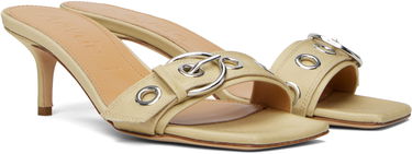 Doplnky Aeyde Aeyde Ilvy Eyelet Grosgrain Mules Béžová | A11-HS-GAIS55TB188-SS25-957-069, 3