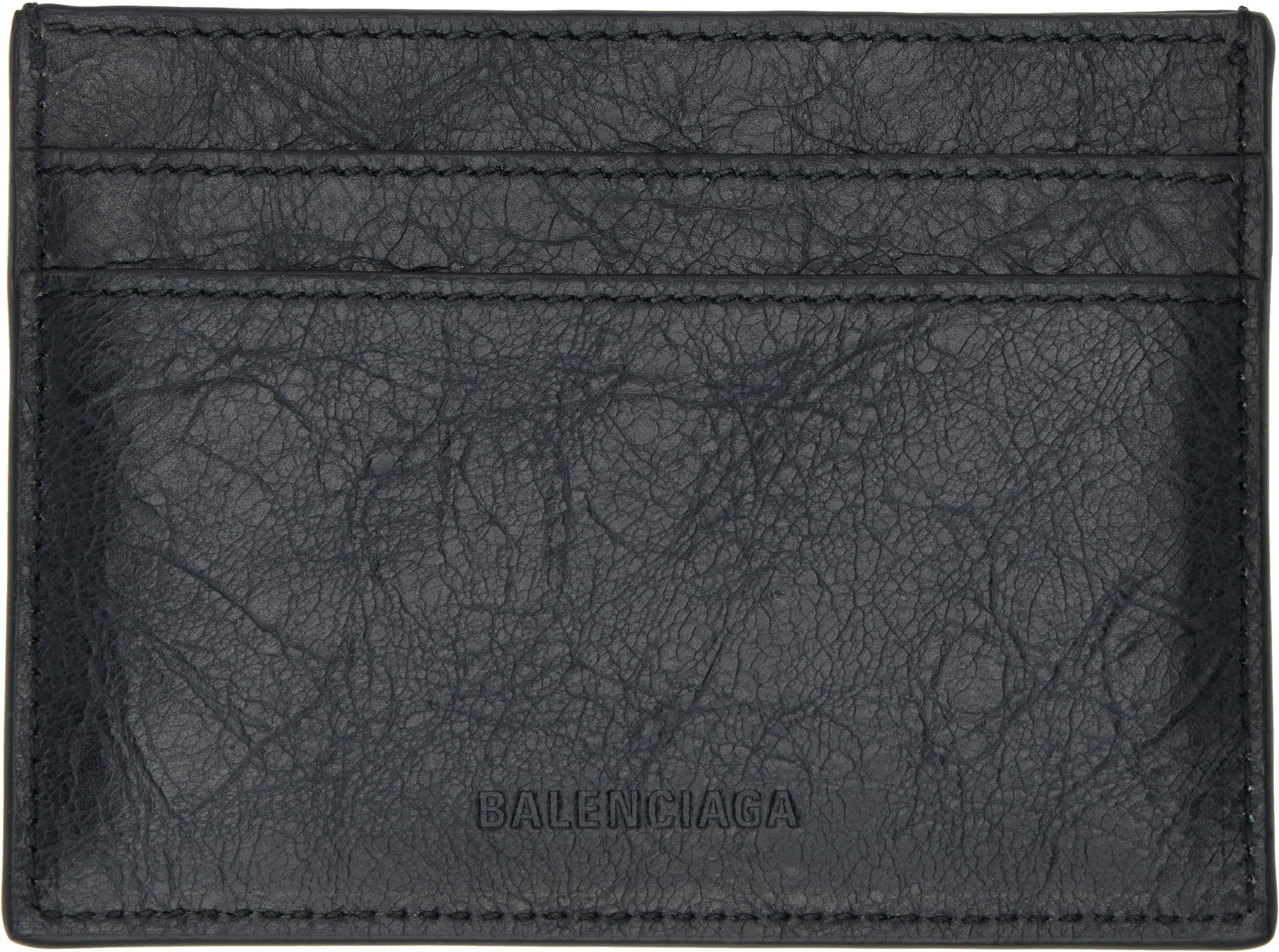 Peňaženka Balenciaga 'Le City' Leather Card Holder Čierna | 810606 2ABFY, 1