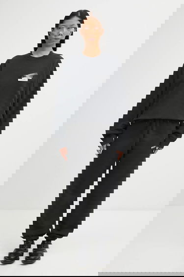 Mikina Maison Margiela Printed Cotton Sweatshirt Čierna | S62GU0143.M25024.899, 5