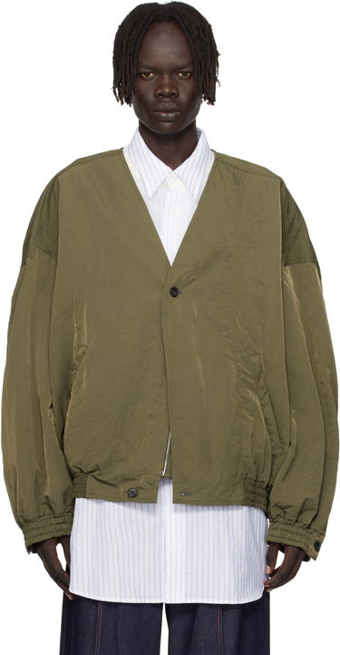 Bomber bunda HED MAYNER Hed Mayner Bomber Jacket Zelené | HMMB10028A-HB219, 0