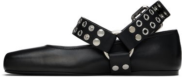 Tenisky a topánky Alaïa ALAÏA Biker Ballerina Flats Čierna | AA3A041CK290, 2