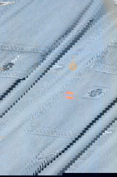 Bunda Dickies Madison Transitional Denim Jacket Modrá | DK0A4YER, 5