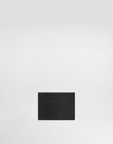 Peňaženka Dolce & Gabbana Dolce & Gabbana Plongé Calfskin Card Holder Čierna | BI0330A9S2580999, 2