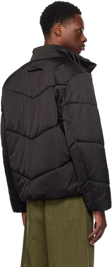 Prešívaná bunda BOSS Water-Repellent Puffer Jacket Čierna | 50541590, 2