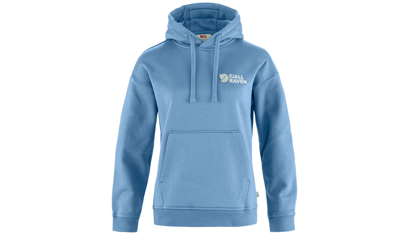 Mikina FJÄLLRÄVEN Classic Hoodie Modrá | F14600187-537, 1