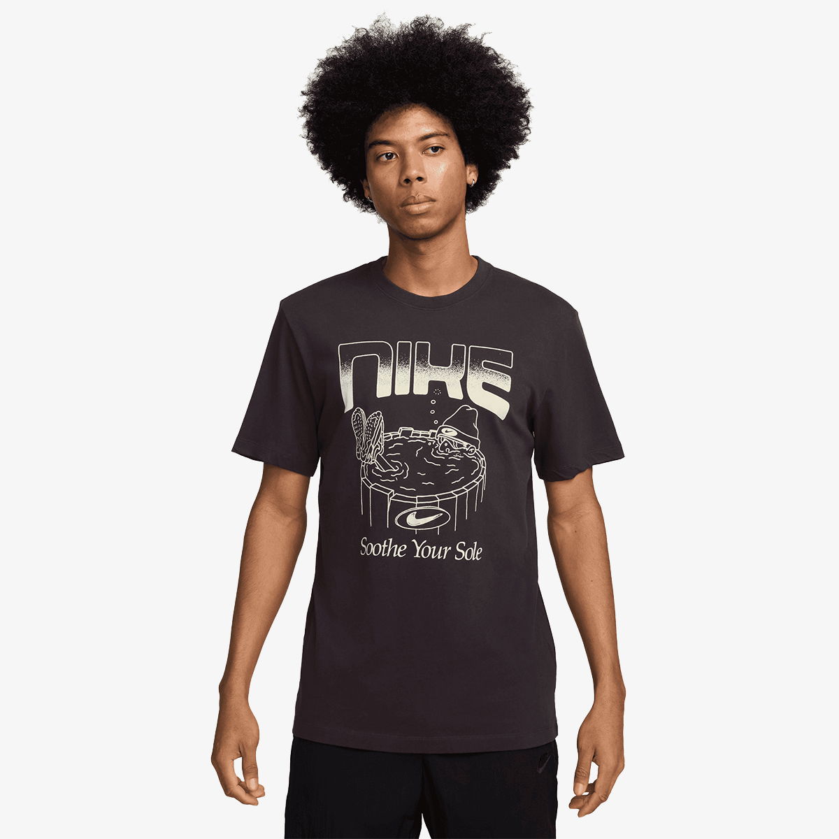 Tričko Nike Nike Sportswear Soothe Your Sole T-Shirt Čierna | HQ9264-045, 0