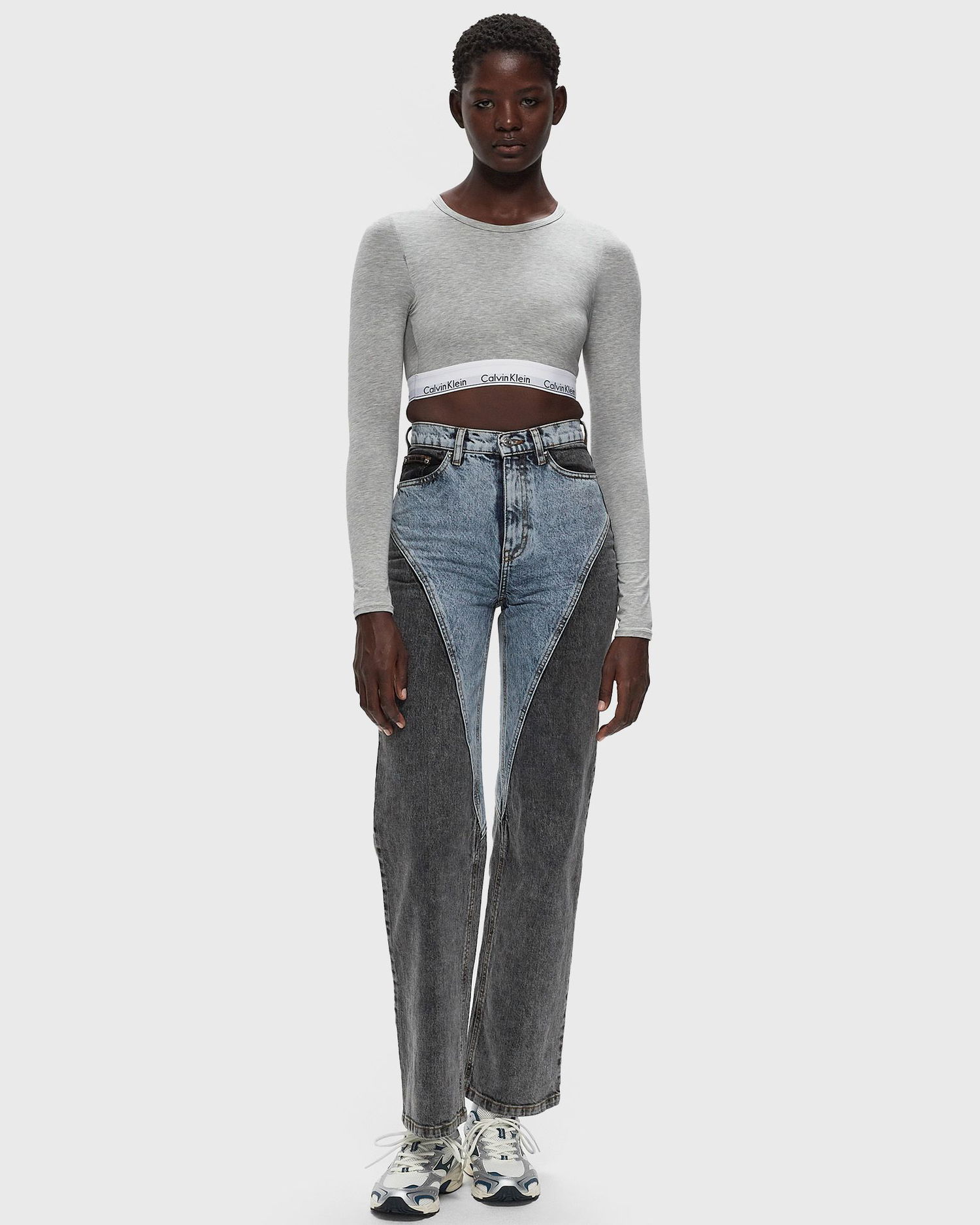 Tričko CALVIN KLEIN Underwear LIGHTLY LINED BRALETTE Šedá | 000QF8009EP7A, 1