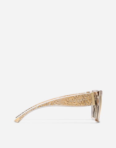 Slnečné okuliare Dolce & Gabbana Dolce & Gabbana DG Lace Sunglasses Žltá | VG4493VP2039V000, 3