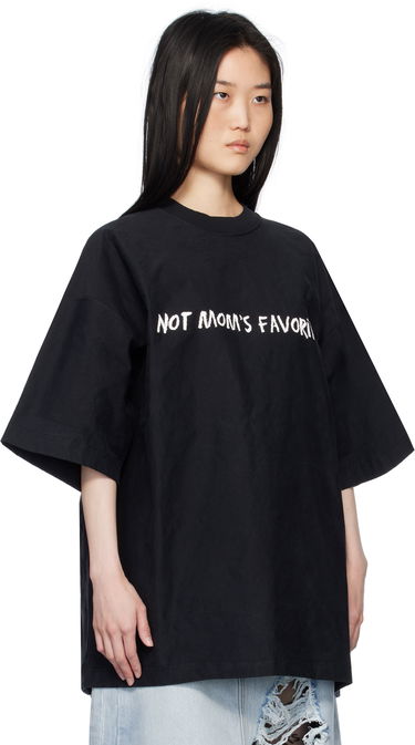 Tričko VETEMENTS Vetements 'Not Mom's Favorite' T-Shirt Čierna | UA66TR100B, 4