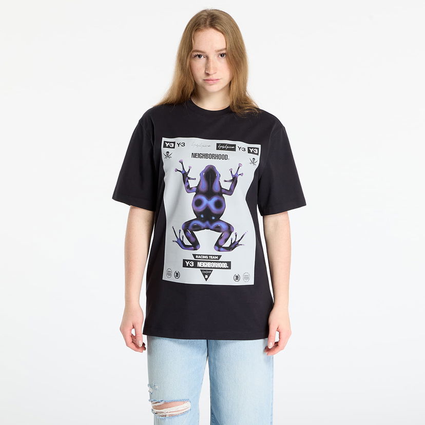 Tričko Y-3 Y-3 x Neighborhood Frog Graphic T-Shirt Čierna | JW6998