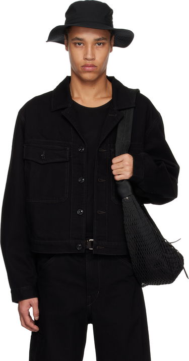 Bunda LEMAIRE Lemaire Trucker Denim Jacket Čierna | OW1142 LD1031, 0