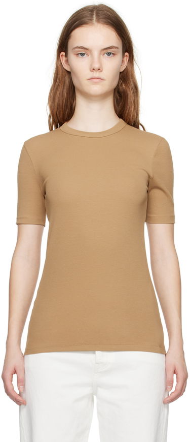 Tričko TOTEME TOTEME Women's Classic T-Shirt Béžová | 241-WRT1459-FB0094, 0