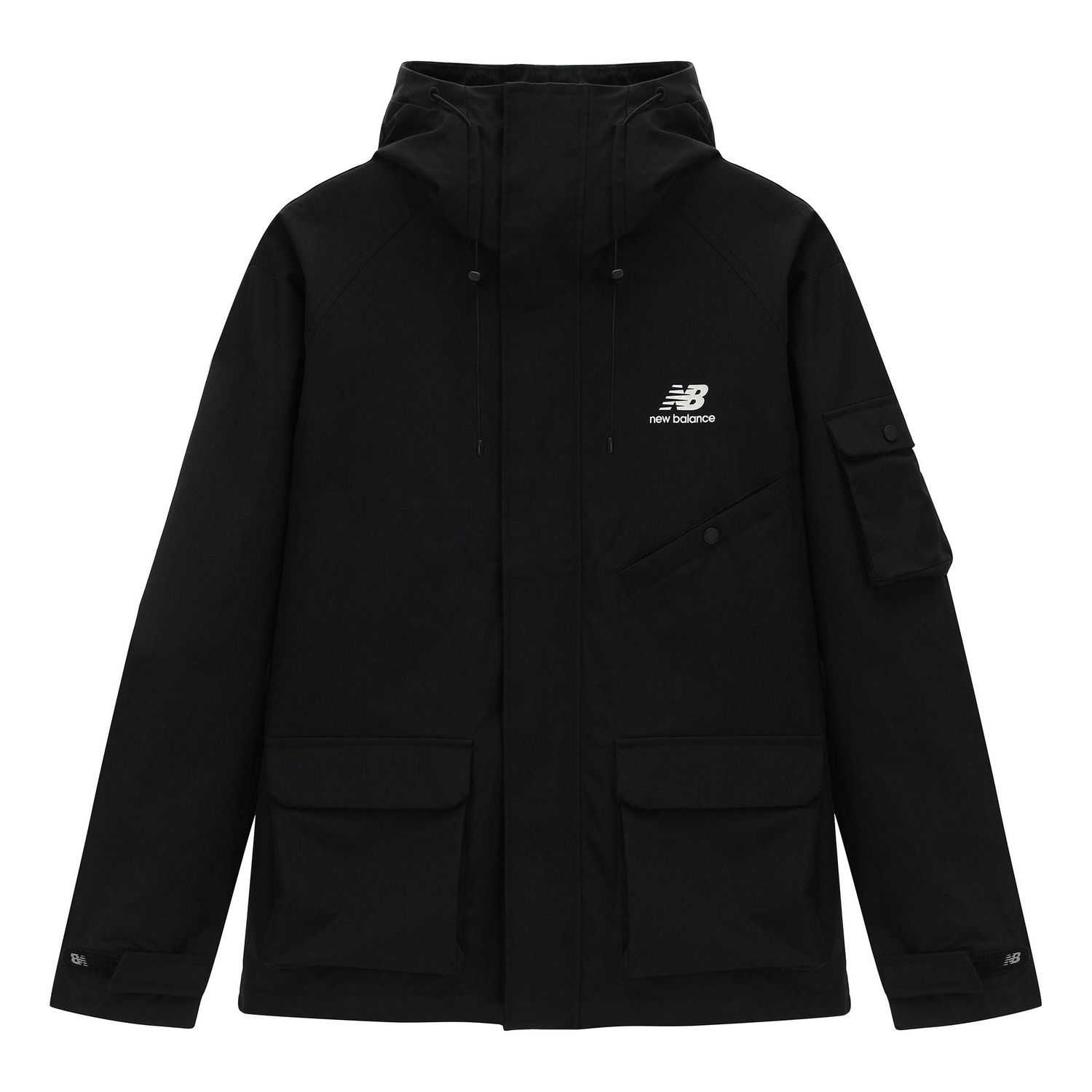 Parka New Balance Sportswear Hooded Jacket Čierna | AMJ31320-BK, 0