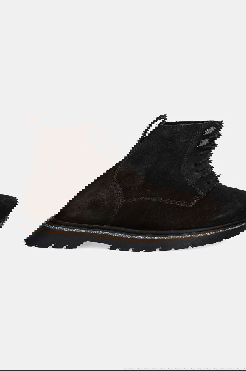 Tenisky a topánky Birkenstock Highwood Lace Mid Suede Leather Narrow Fit Boots Hnedá | 1028940, 0
