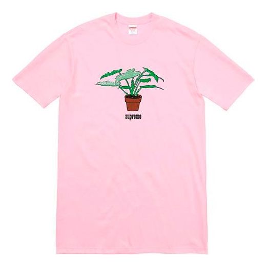 Tričko Supreme Supreme Plant FW17 Short Sleeve T-Shirt Ružová | SUP-SS18-672