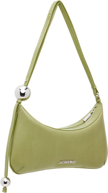Taška cez rameno Jacquemus Jacquemus La Croisière 'The Large Bisou Perle' Shoulder Bag Zelené | 25E251BA410-3235, 1