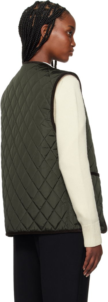 Vesta Burberry Burberry Quilted Vest Zelené | 8108400, 2
