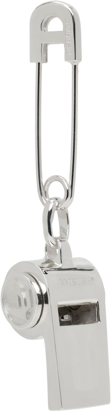 Kľúčenka Ambush AMBUSH Whistle Charm Single Earring Metalická | BMOD001F24SIL0017200, 1