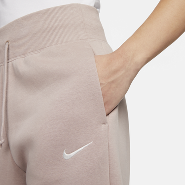 Tepláky Nike Phoenix Fleece Wide Pant Diffused Taupe/Sail Ružová | DQ5615-272, 1