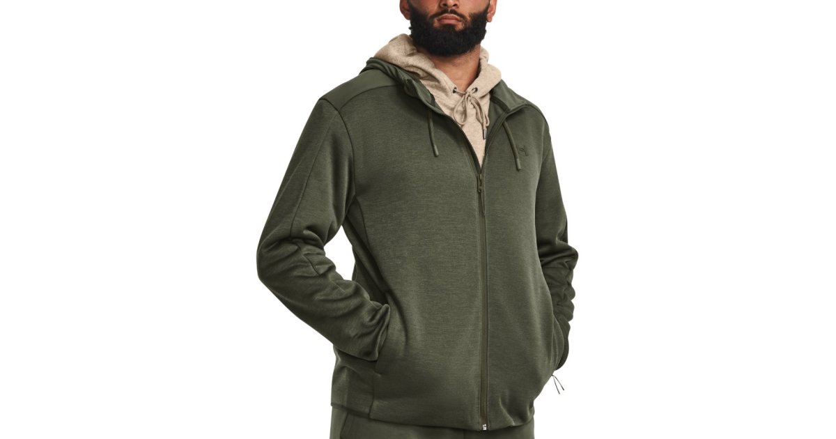 Bunda Under Armour Essential Swacket Zelené | 1378824-390, 1