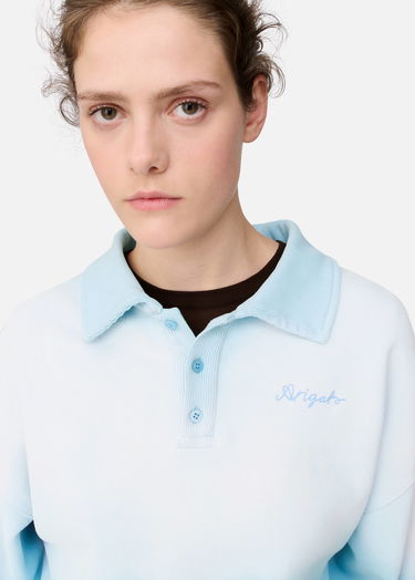 Sveter AXEL ARIGATO Maze Polo Sweater Modrá | A3843001, 8