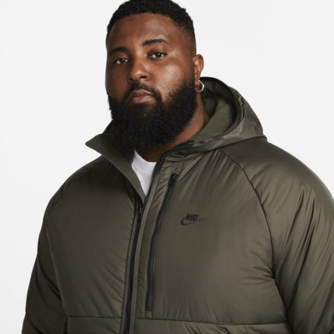 Prešívaná bunda Nike Sportswear Therma-FIT Legacy Jacket Zelené | DD6857-355, 1