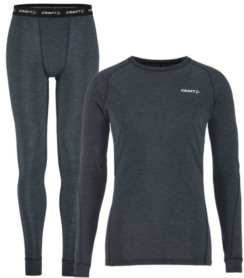 Body Craft CORE WOOL MERINO Underwear Set Modrá | 1909711-375200, 0