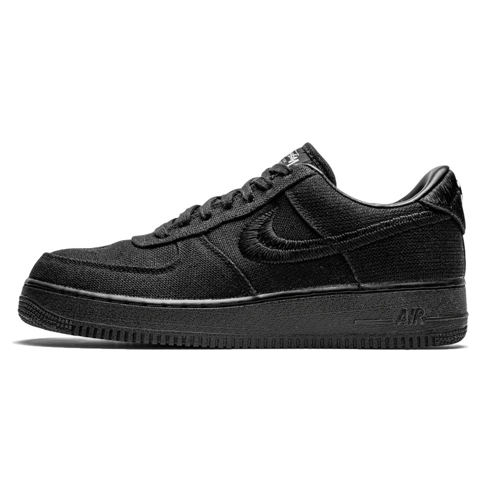 Tenisky a topánky Nike Stussy x Air Force 1 Low "Triple Black" Čierna | CZ9084-001, 0
