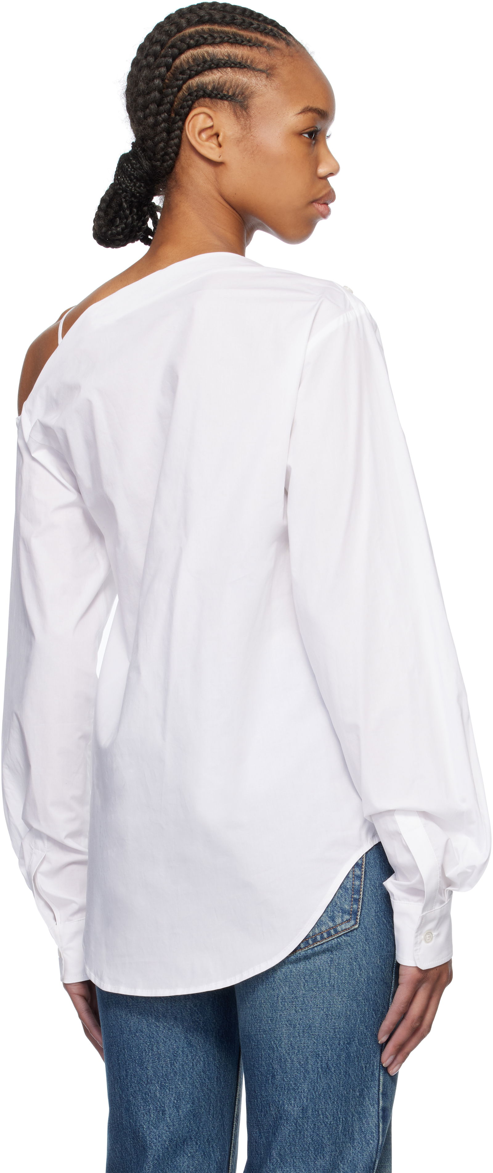 Coperni One Shoulder Shirt