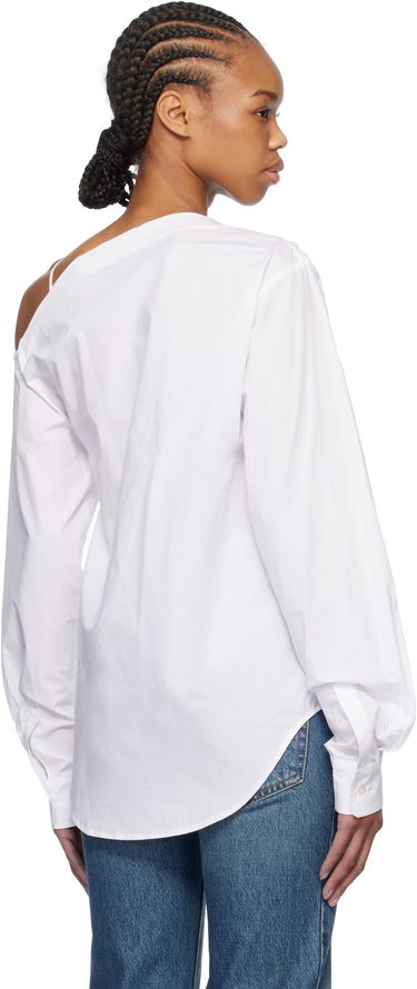 Košeľa Coperni Coperni One Shoulder Shirt Biela | COPCH52F2010, 2