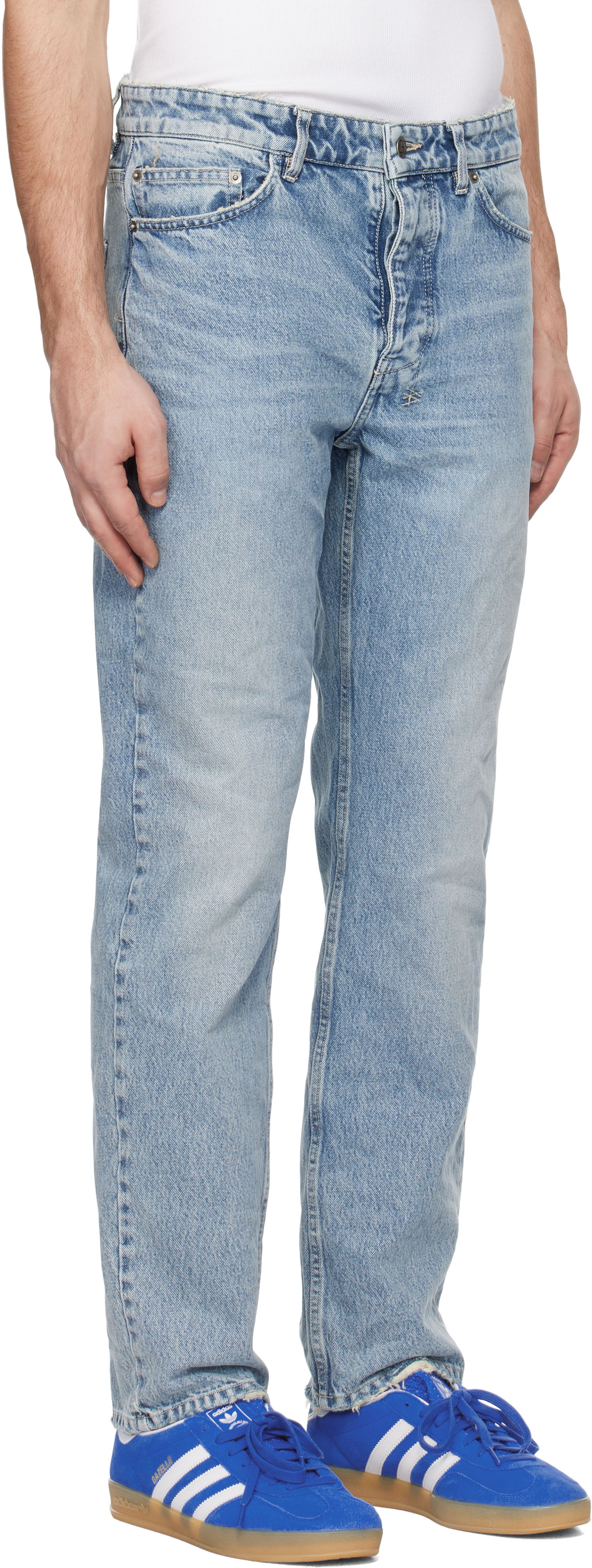 Džínsy Ksubi Ksubi Hazlow Champagne Jeans Modrá | MPS25DJ002, 1