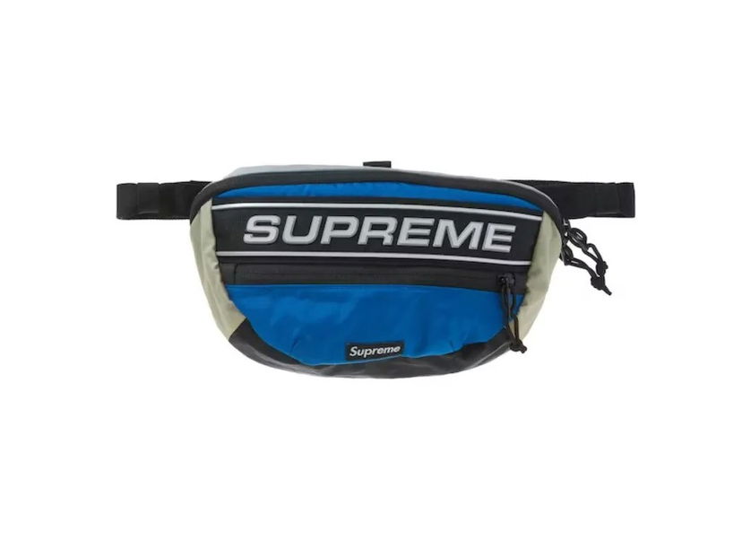 Ľadvinka Supreme Logo Waist Bag Blue Modrá | FW23B6 BLUE