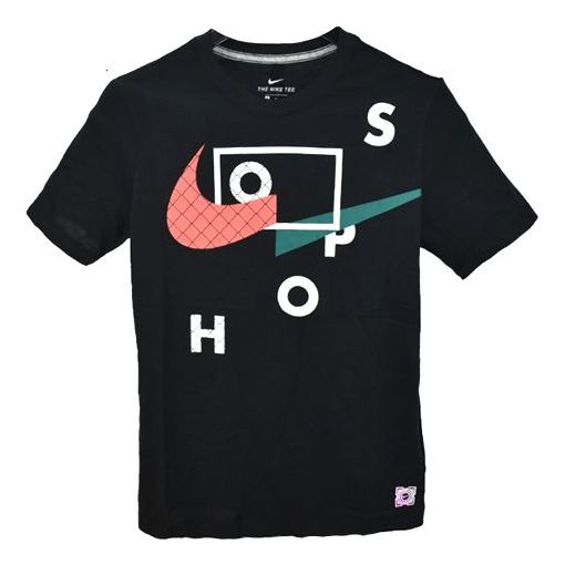 Tričko Nike Basketball Athleisure Sports Round Neck T-Shirt Čierna | CK1180-010, 0