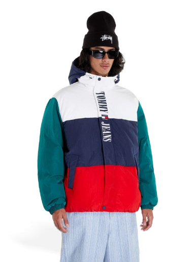 Prešívaná bunda Tommy Hilfiger Archive ColorBlock Puffer Jacket Rôznofarebný | DM0DM14457 YBR