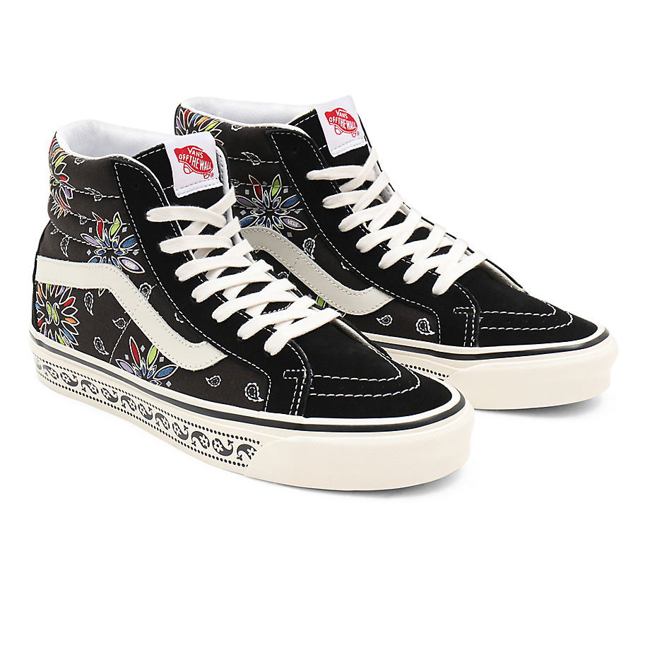 Tenisky a topánky Vans Anaheim Factory Sk8-Hi 38 DX Paisley Čierna | VN0A38GF9GG, 0