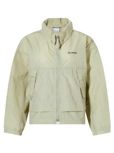 Vetrovka Columbia Parachute Windbreaker Zelené | 1989441-348