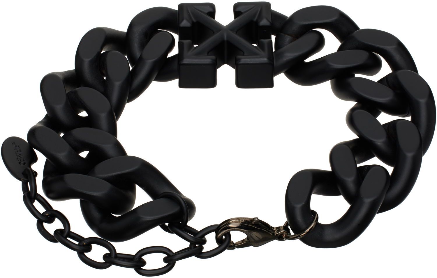 Náramok Off-White Off-White Chain Bracelet with Arrow Accent Čierna | OMOA10IC99MET0011000, 1