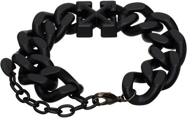 Náramok Off-White Off-White Chain Bracelet with Arrow Accent Čierna | OMOA10IC99MET0011000, 1
