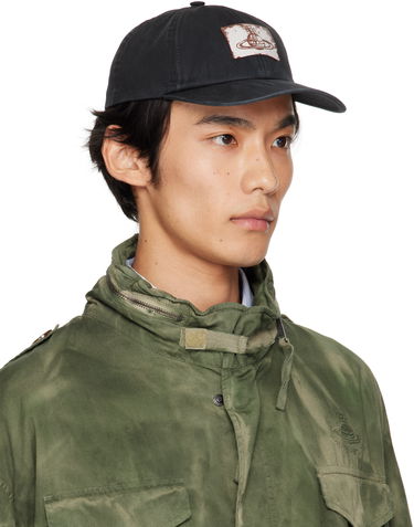 Šiltovka Vivienne Westwood Vivienne Westwood Cotton Twill Baseball Cap Navy | 81020019-W016E-, 3