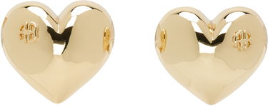 Náušnice Anine Bing ANINE BING Heart Earrings Metalická | A-15-10448-GLD1, 0